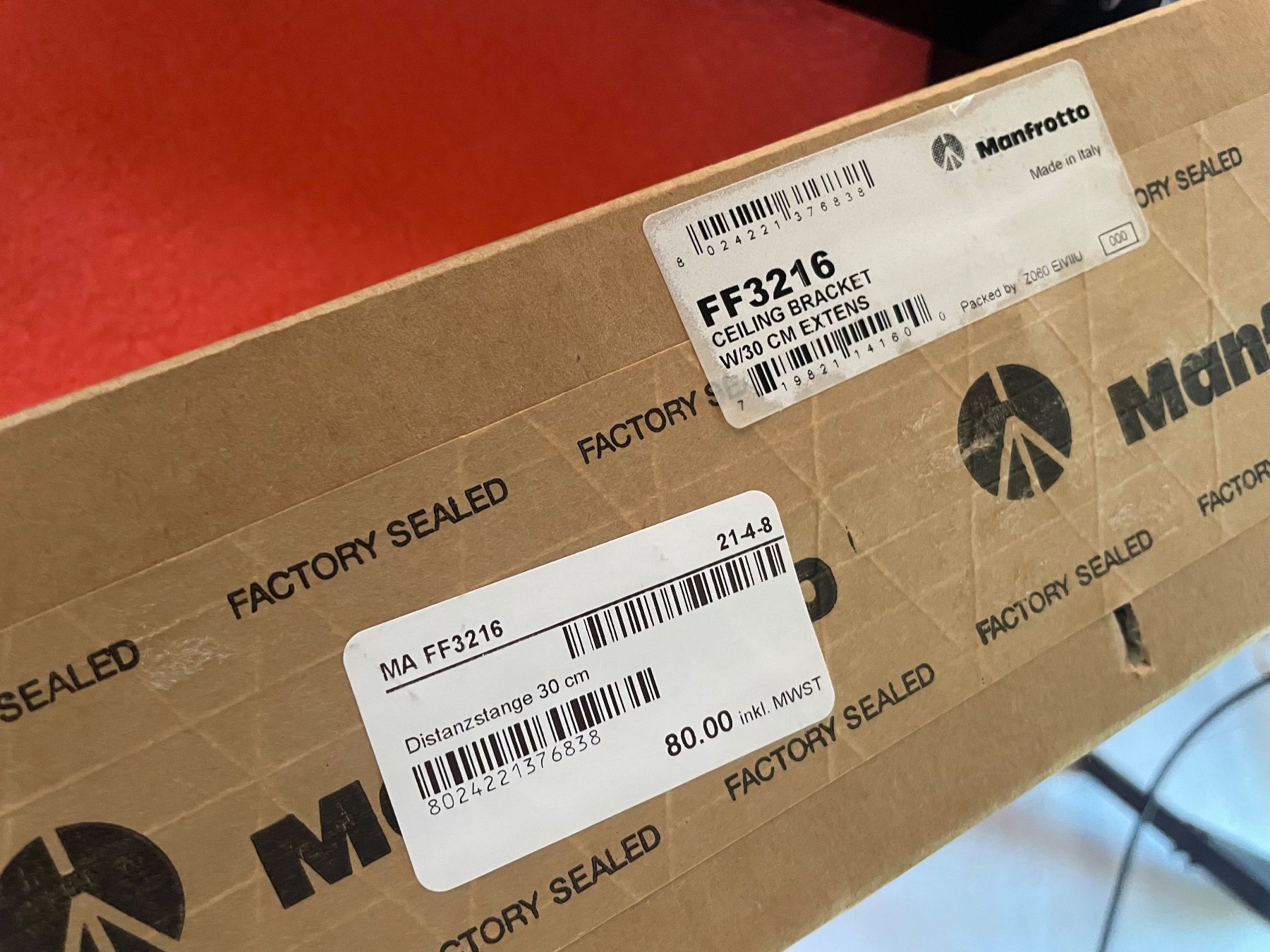 Manfrotto Fixations: Manfrotto FF3216 Deckenhalrerung x2 – D'occasion à Zürich par Arcana_Fail 1