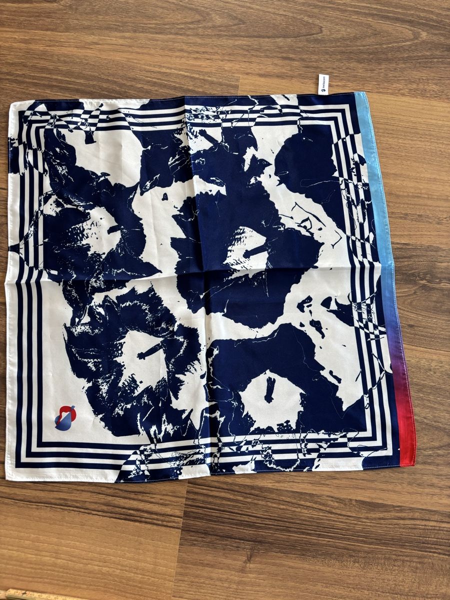 Foulard & Sciarpe: Foulard Swisscom – Nuovo e nell'imballaggio originale da Büsserach venduto da Zimtstaernli19