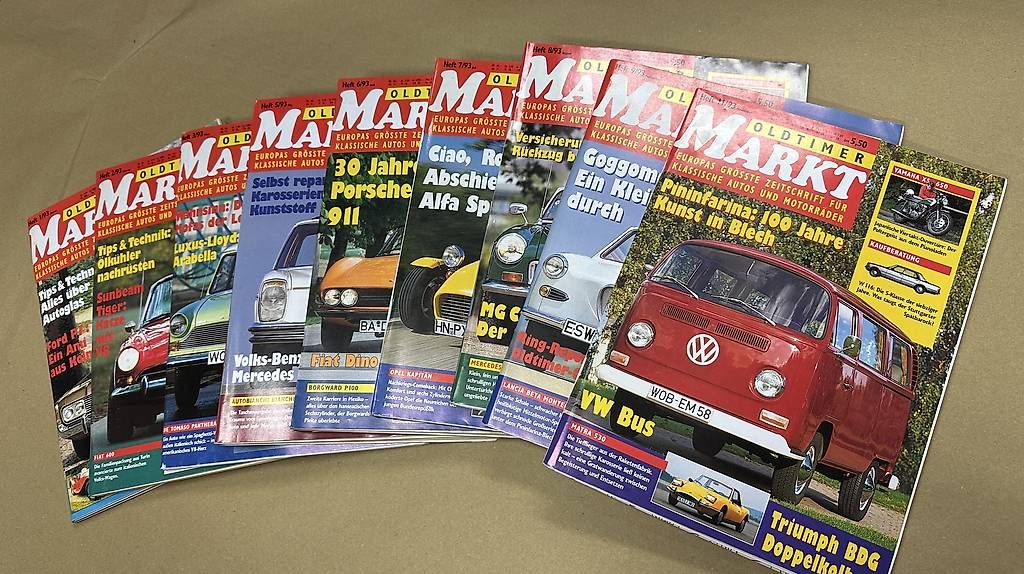 Riviste & Magazine: Sammlung Oldtimer Markt Hefte 1993 – Usato da Burgdorf venduto da NoQuestions
