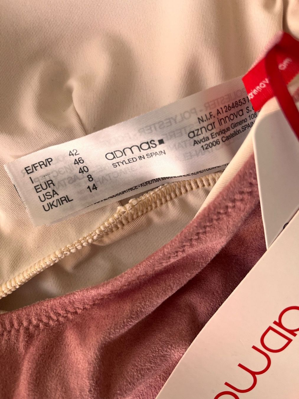 Costumi da bagno & Bikini: ADMAS, Badekleid, Grösse 40, Farbe Altrosa – Nuovo e nell'imballaggio originale da Rudolfstetten venduto da gst_g7xl 9