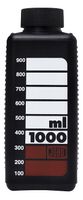 DUOPACK JOBO Weithals-Flasche 1000 ml schwarz