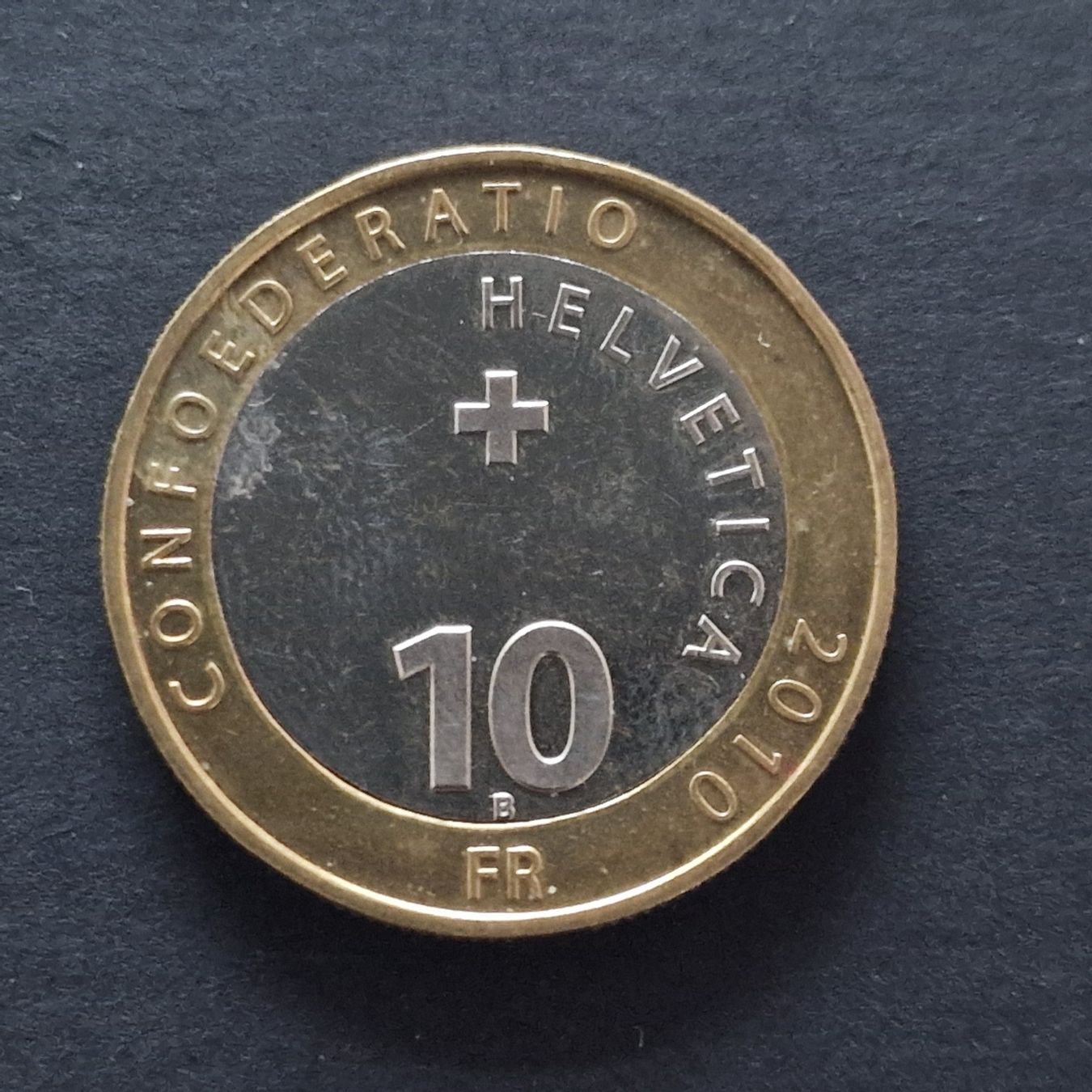 Alle Münzen: CHF 10.- commémorative 2010 – Gebraucht aus Bouveret von psv01 3