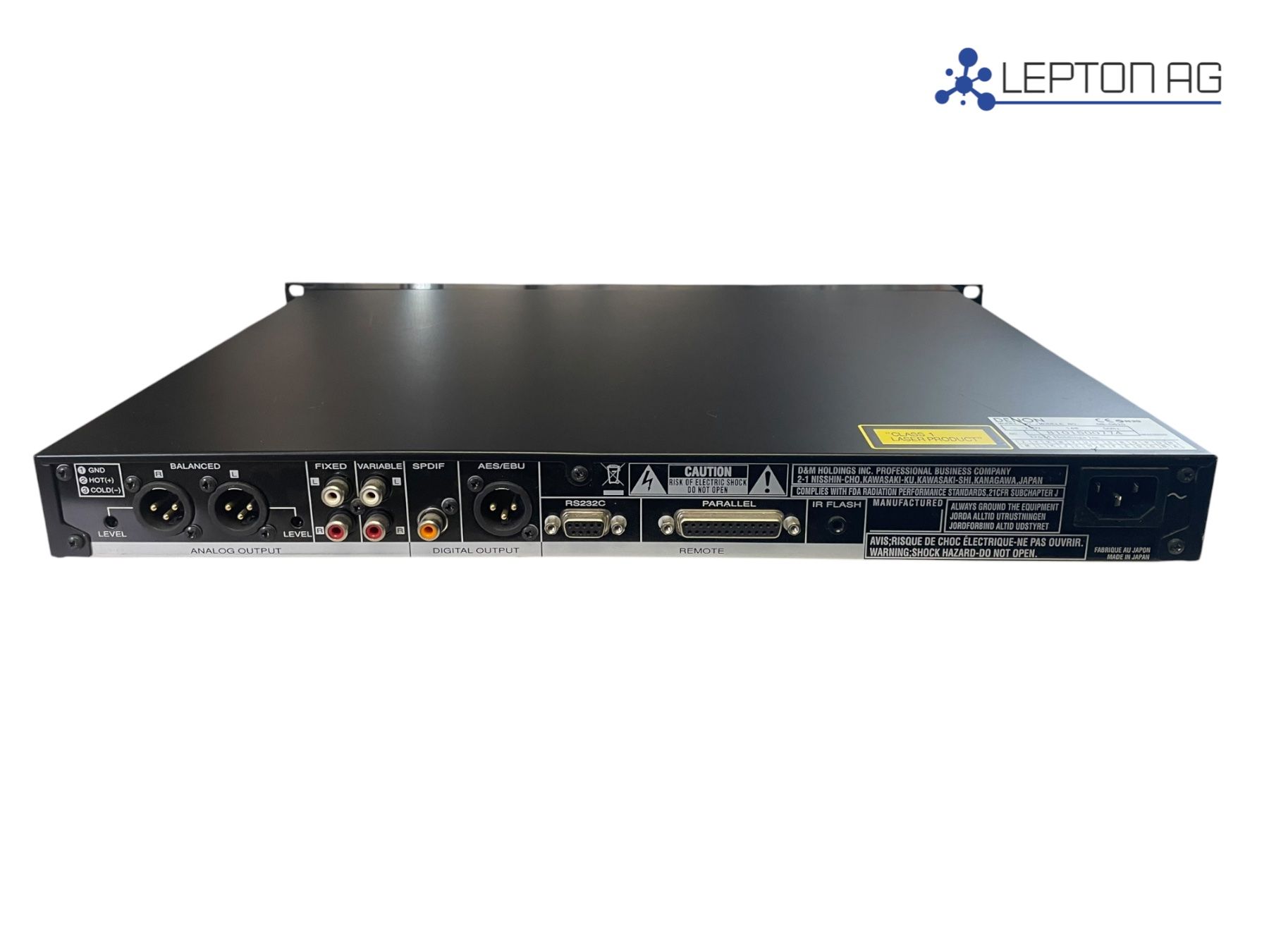 Tascam Registratori: DENON CD Player DN-C620 – Usato da Niederdorf venduto da LeptonAG 1