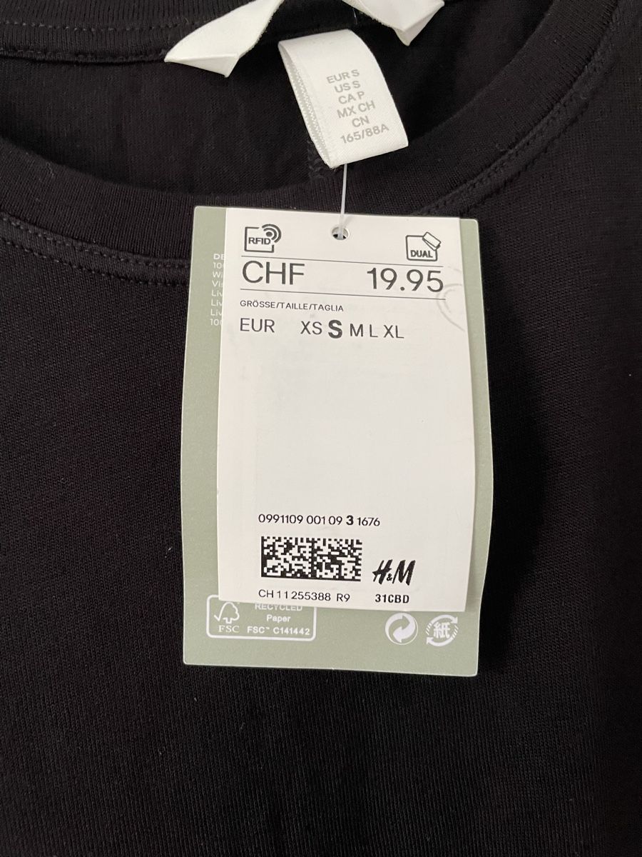 H&M Vestiti: H&M Kleid schwarz Grösse S neu  – Nuovo (secondo la descrizione) da forch venduto da Draechli789 1