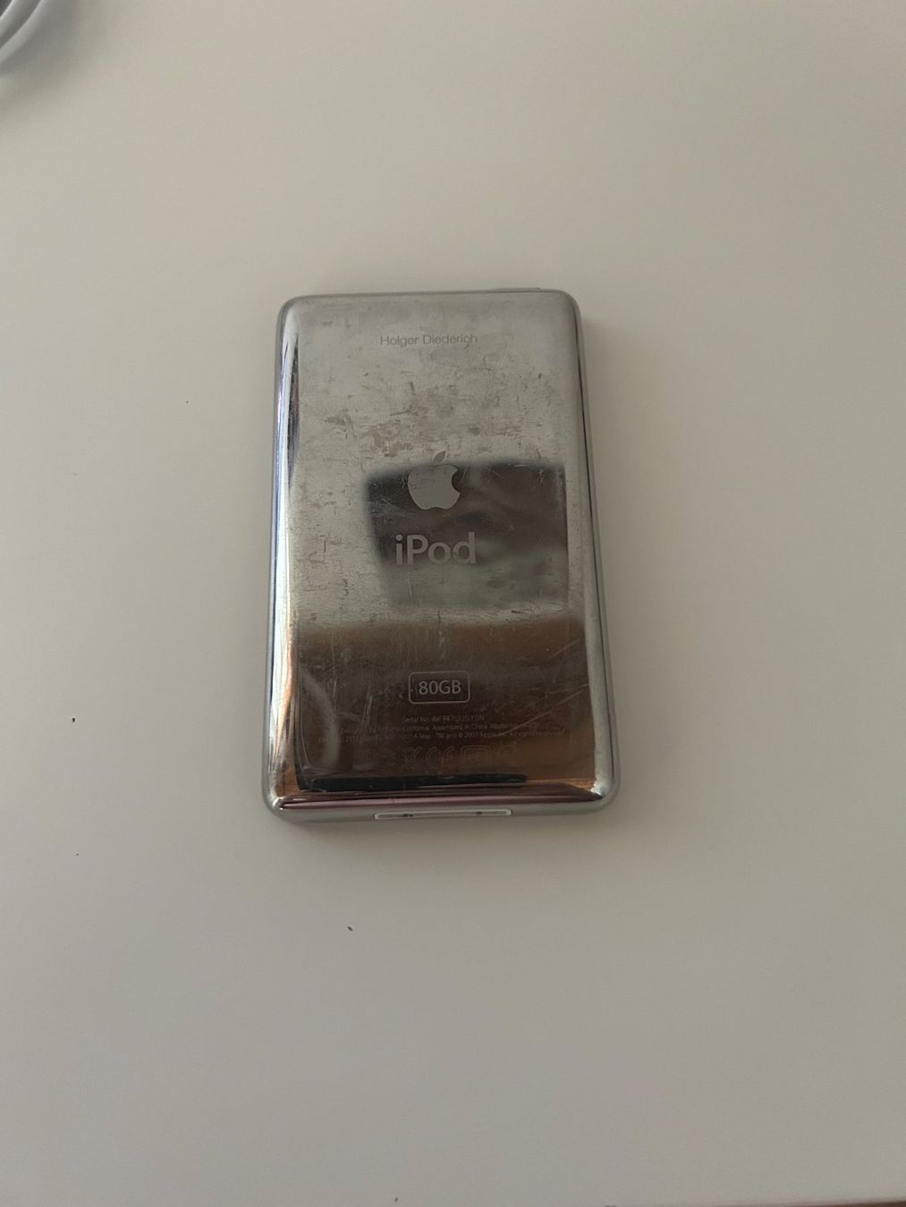 Apple Tragbarer Mediaplayer: Apple iPod Classic 80 GB Silber – Gebraucht aus Unterlangenegg von Thl_2072 3