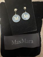 Max Mara Ohrringe, Klips, neuwertig, Original!