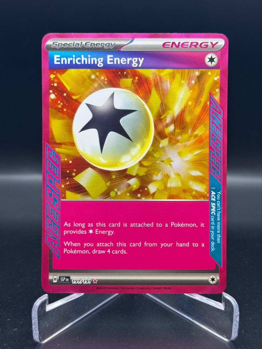 Pokémon Sammelbilder & Trading cards: Enriching Energy (SSP 191) – Gebraucht aus Birmensdorf ZH von SnorlaxMail