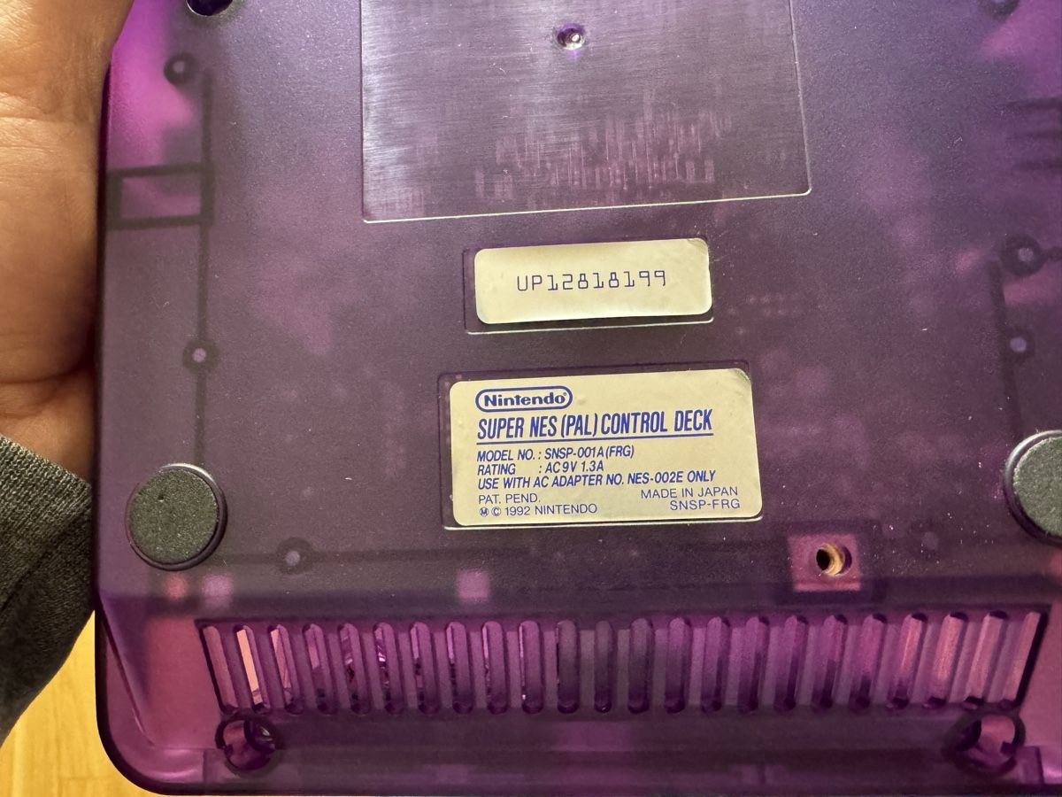 Nintendo Konsolen: European SNES Console – Custom Purple Shell + Games Bundle – Gebraucht aus Ostermundigen von RetroOwl 5