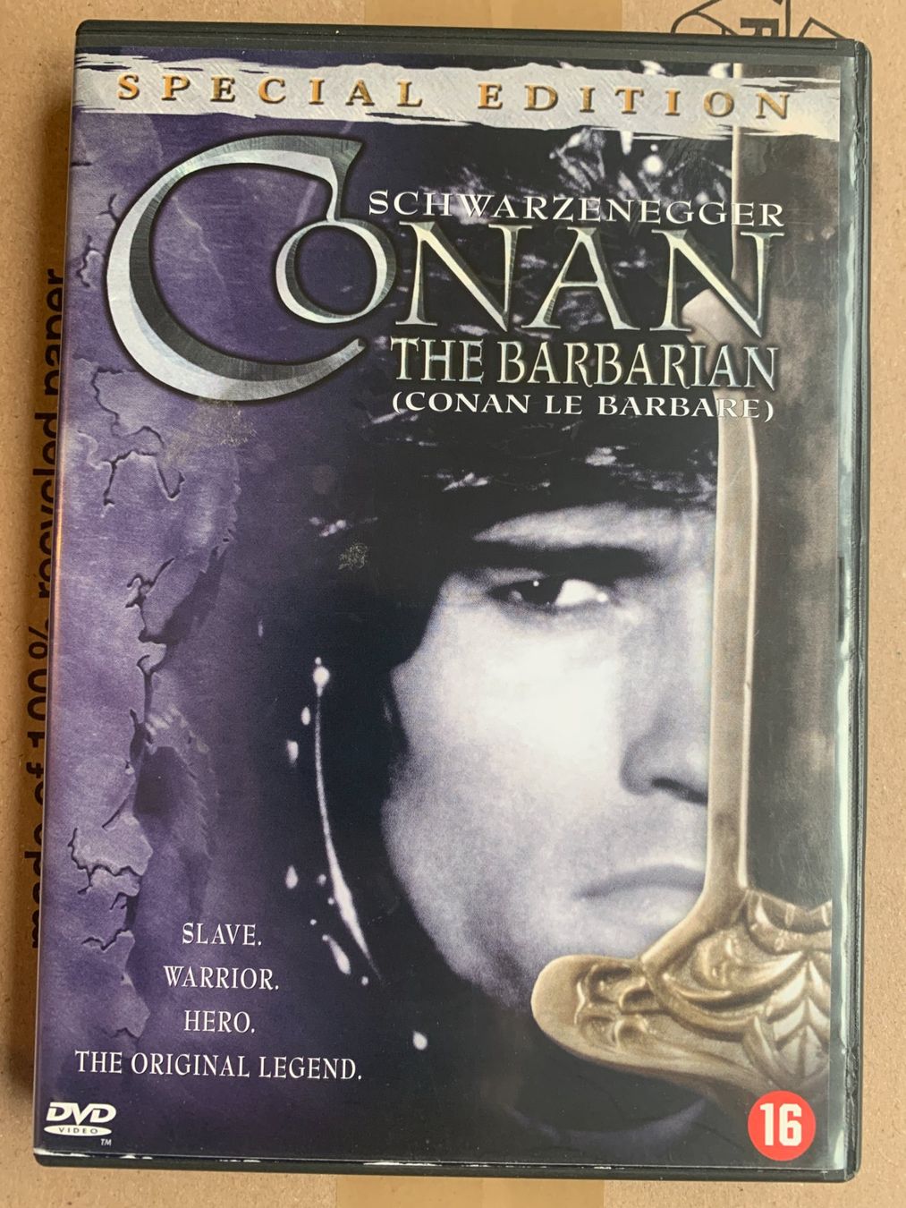 Tutti i DVDs: Conan le Barbare (1982, DVD, Arnold Schwarzenegger) – Usato da Vevey venduto da zecollector