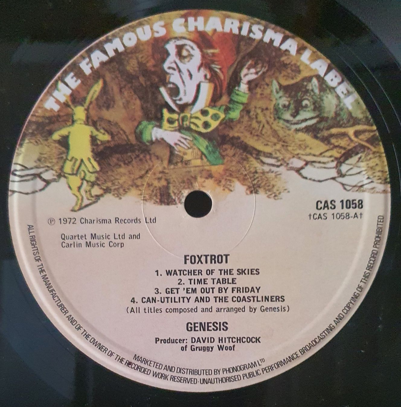Schallplatten: Genesis - Foxtrot - LP Vinyl 1972 / 436 – Gebraucht aus Grenchen von sale.manager 3