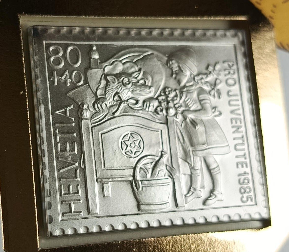 Medaillen: Numisbrief Rotkäppchen mit Silbermedaille  ab 1 Fr. !! – Gebraucht aus Luzern von Vreneli_1 1