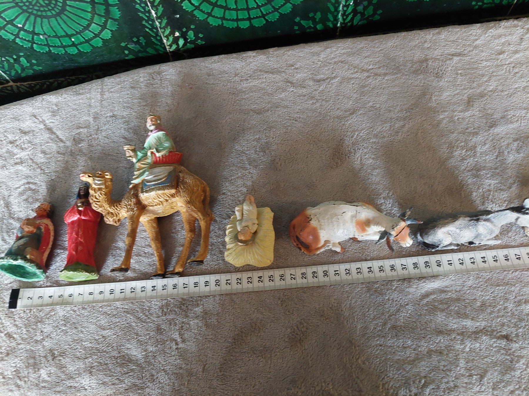 Statuette: Sehr alte Krippenfiguren, 14-Teilig aus Elastolin – Usato da Otelfingen venduto da silver-moon 9