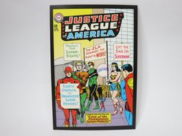 AK DC Comics, Justice League Superman Comic Cover Postkarte