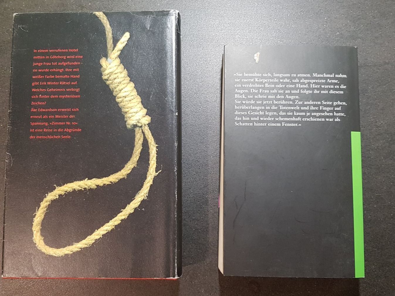Libri: 2 Krimi: Zimmer Nr. 10 + Mimikry – Usato da Jegenstorf venduto da ladoga66 1