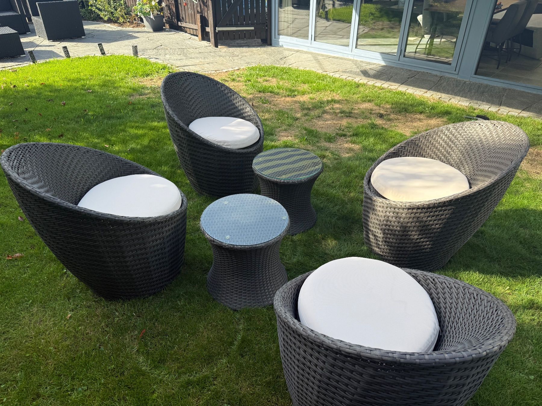Poltrone: Gartenlounge 6-Teilig Rattan – Usato da Schafisheim venduto da Neophyte_1337 1