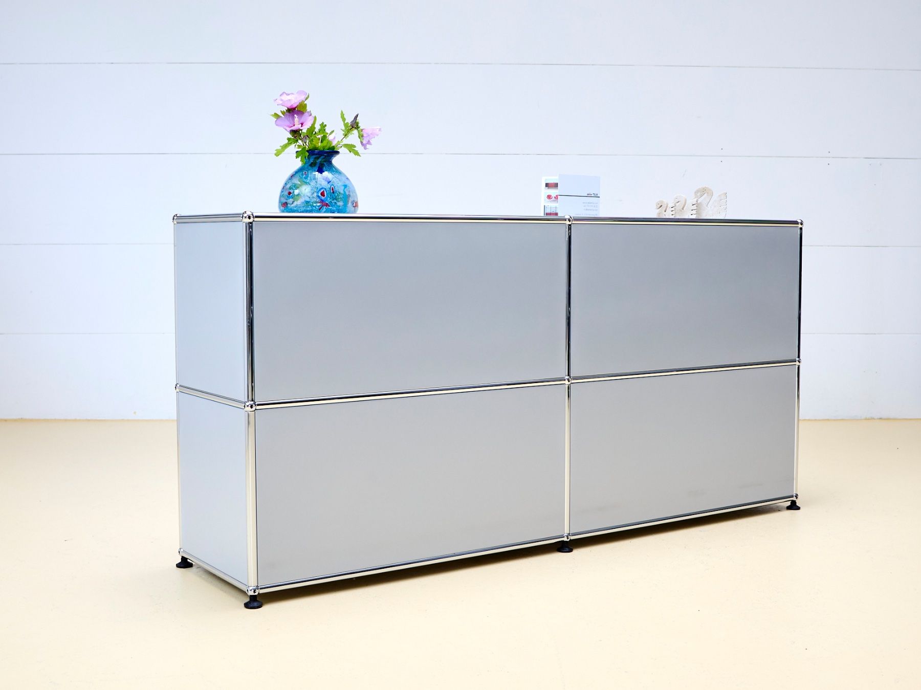 USM Cassettiere: USM Sideboard in Mattsilber – Usato da Meinisberg venduto da atelier_TILIJA 8