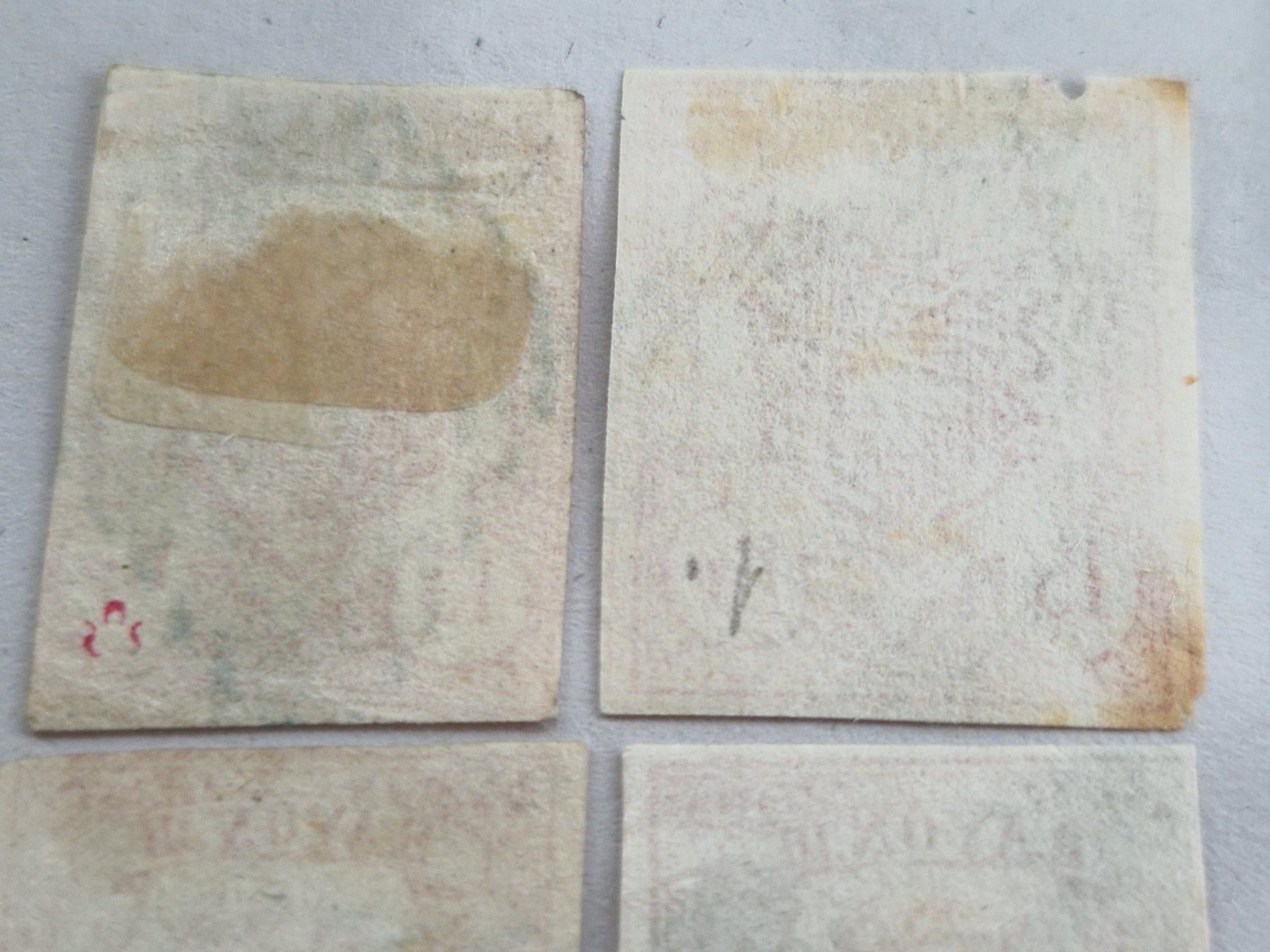 Alle Briefmarken: Rayon 20, 4 St., ab 1.- – Gebraucht aus Burgdorf von Glossy01 5