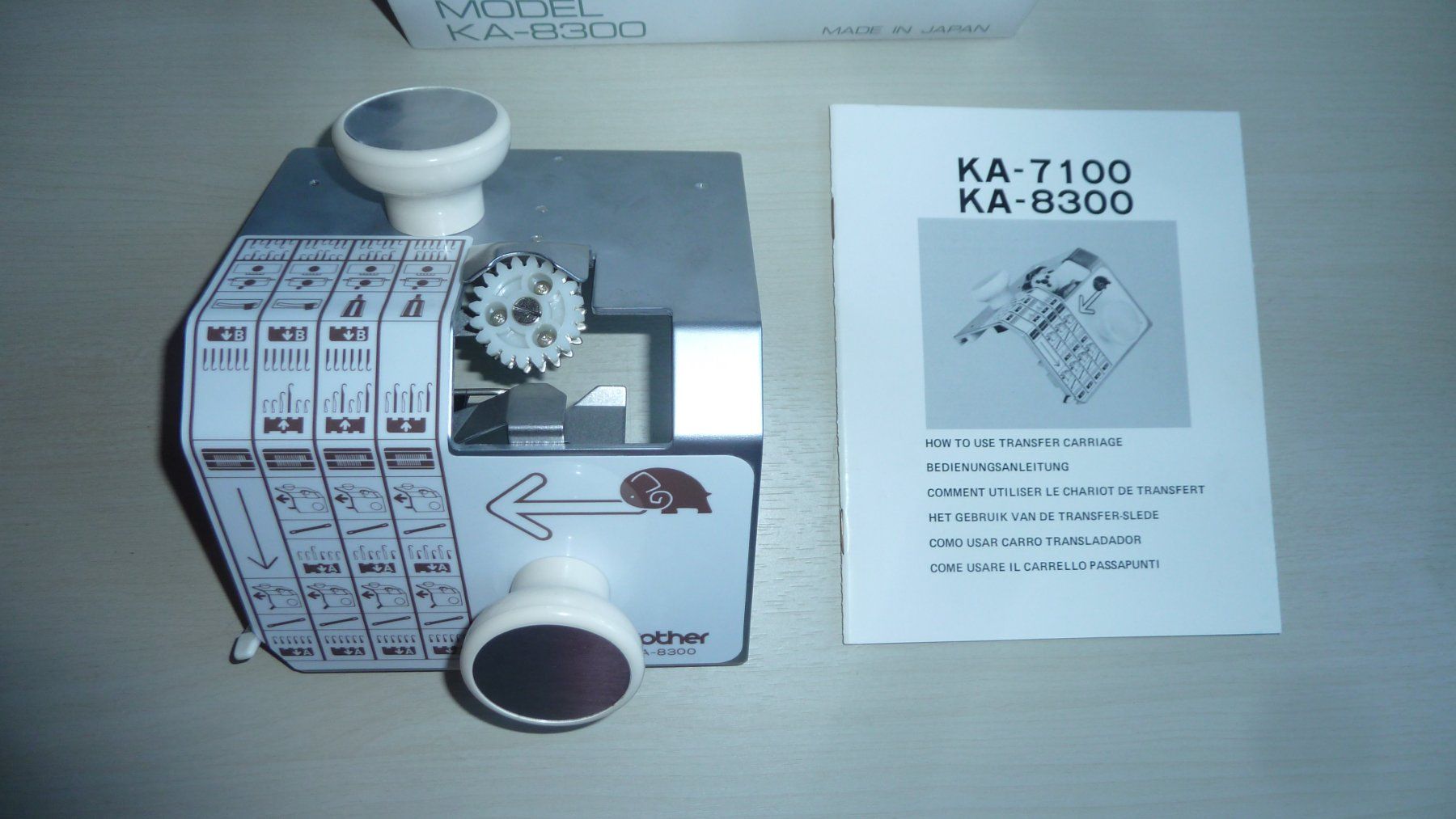 Alle Maschinen: Für Strickmaschine Brother KA8300 – Gebraucht aus Siebnen von Ra-la-ra-ol 1