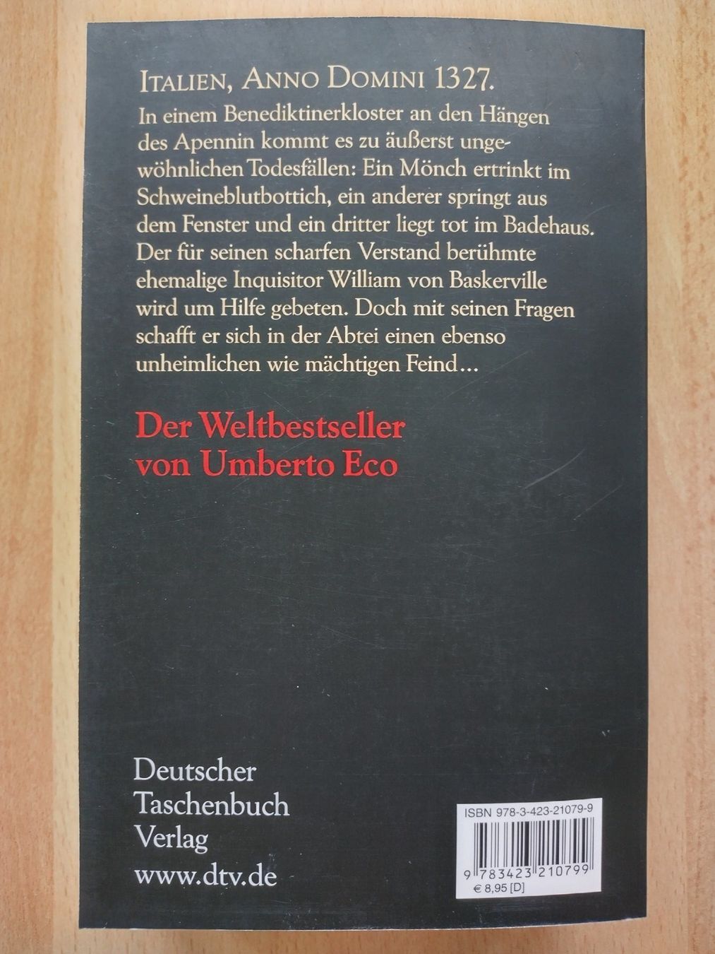 Libri: Der Name der Rose / Umberto Eco – Nuovo (secondo la descrizione) da Jona venduto da Argus36 1