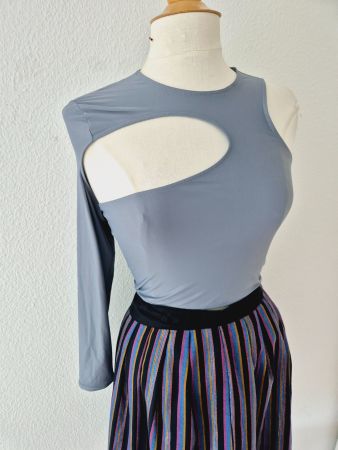 FANNA POOL DANCE OBERTEIL SHIRT S PULLOVER CUT OUT TOP