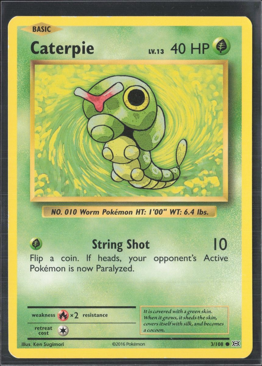 Pokémon Sammelbilder & Trading cards: POKÉMON / Carerpie / Evolutions 🇺🇸 – Gebraucht aus Herzogenbuchsee von TCG-HQ