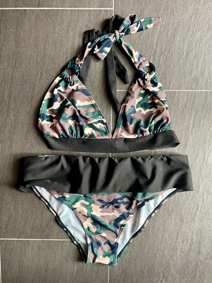Badekleider & Bikinis: CAMOUFLAGE BIKINI - GRÖSSE 4XL – Gebraucht aus Buchs AG von fischli610