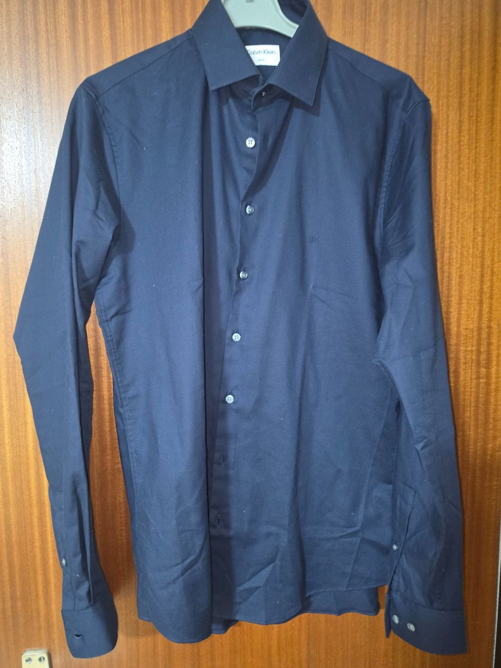 Calvin Klein Camicie: Calvin Klein Hemd Slim Fit gr 40 – Usato da Zermatt venduto da ancise