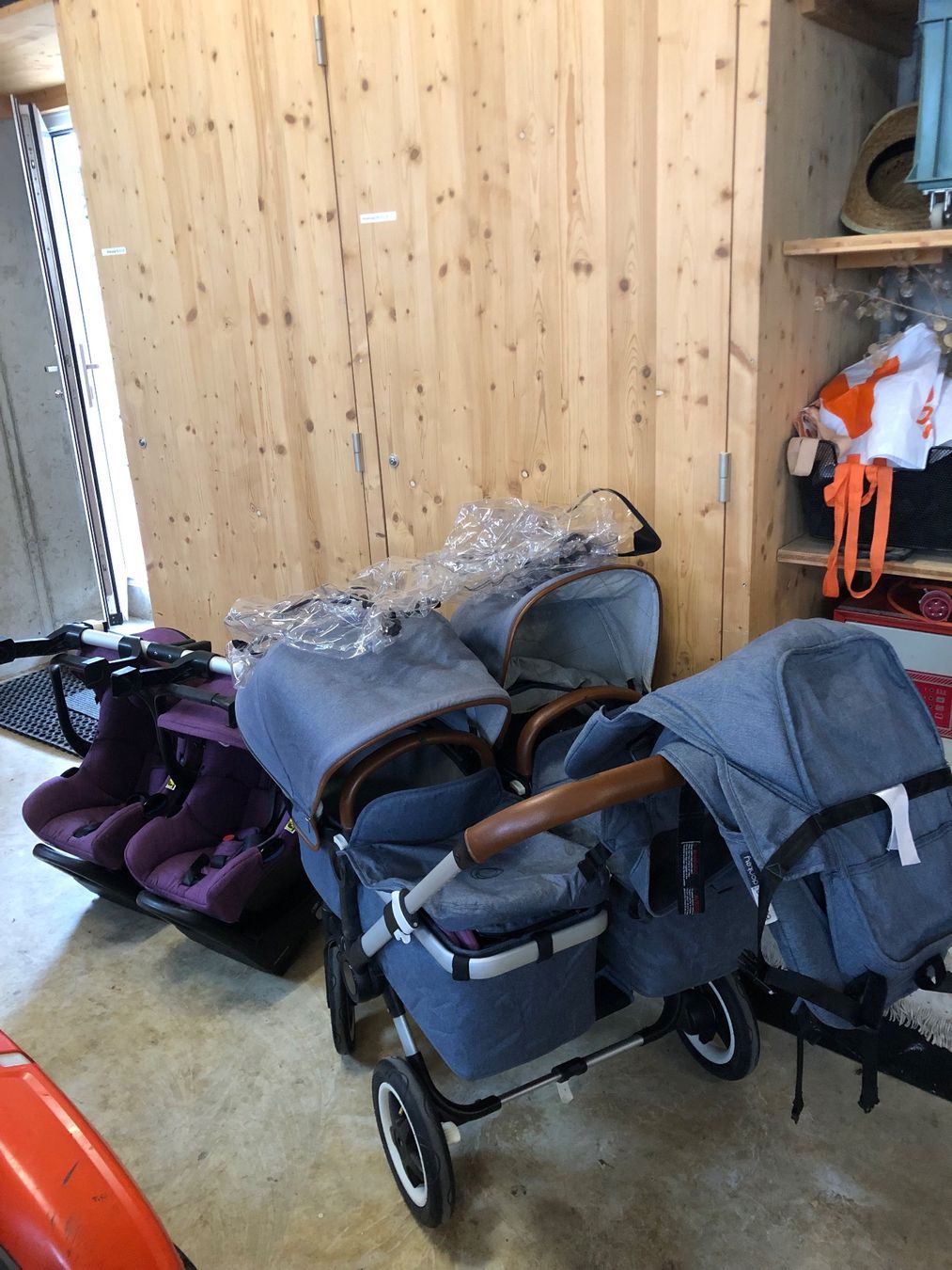 Bugaboo Kinderwagen: Zwillingswagen Bugaboo Donkey Set – Gebraucht aus Schönholzerswilen von Chruss-lee 1