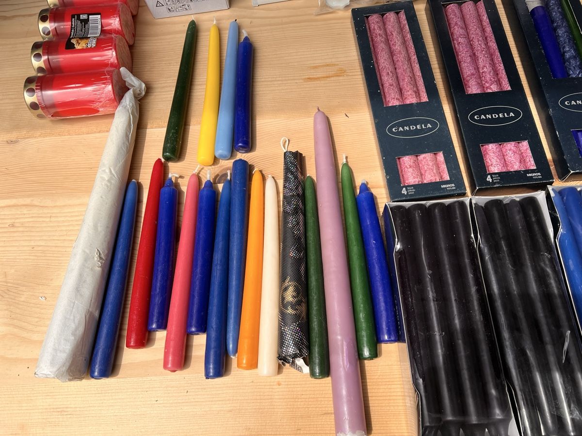 Candele:  Verschiedene Kerzen (80) – Usato da Glattfelden venduto da maa_qcj8 8