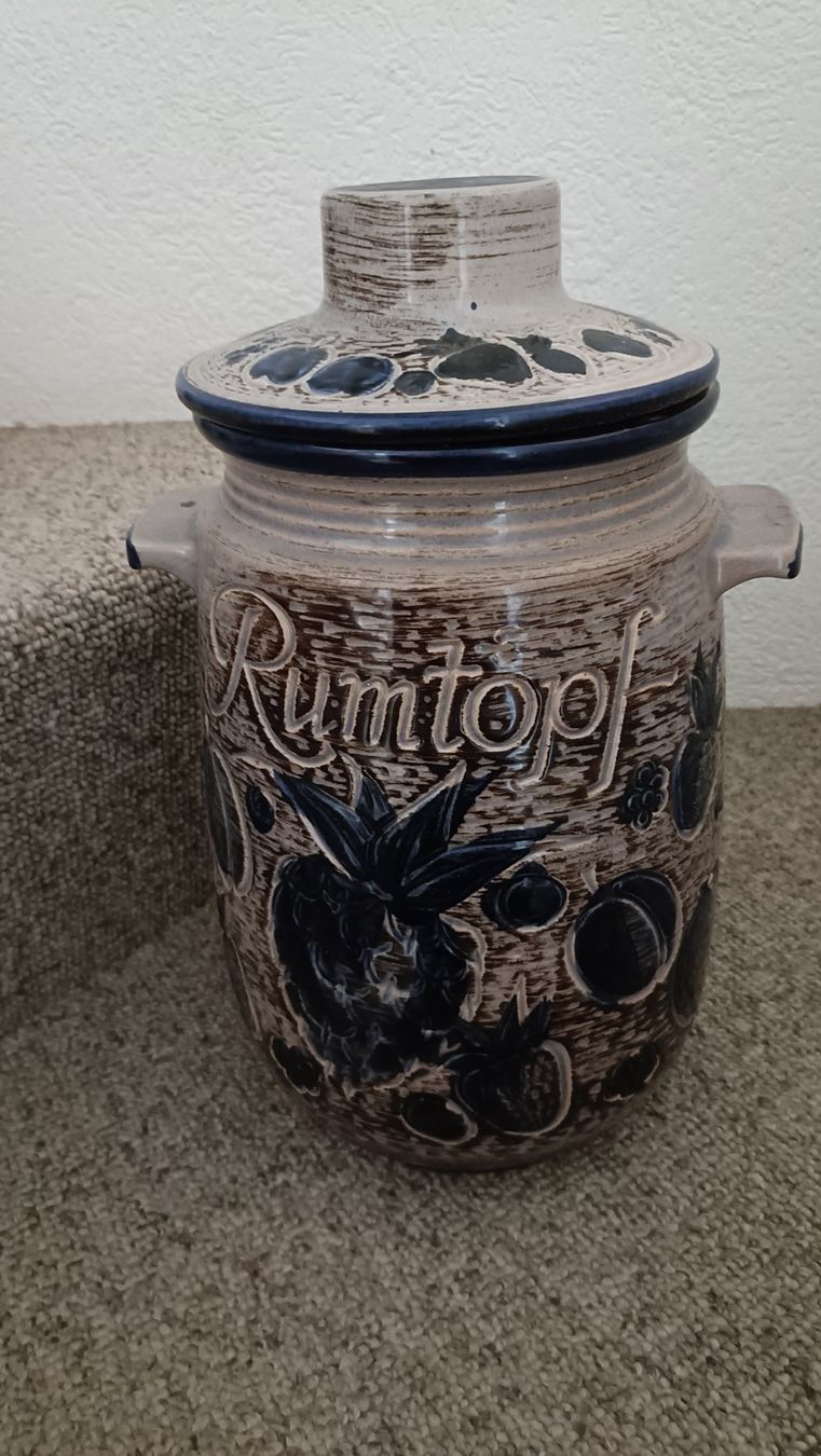 Pentole: Keramik Rumtopf mit Deckel – Usato da Belp venduto da selinez123 2