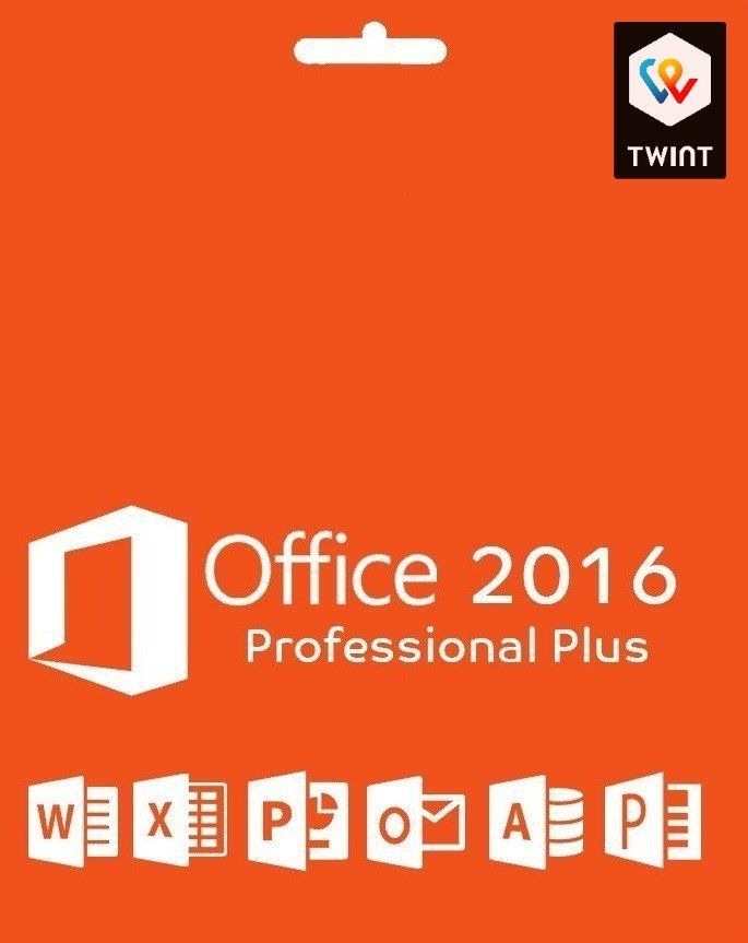 Microsoft Software: Microsoft Office 2016 Professional Plus | Vollversion | 3 PC – Gebraucht aus Saignelégier von KNM