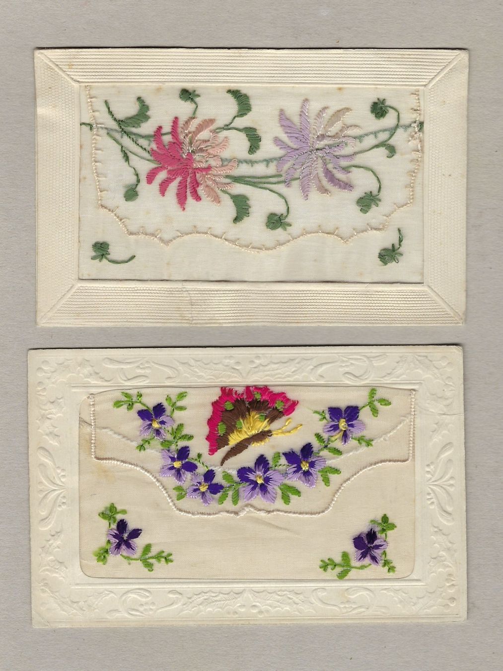 Cartoline postali: ALTE STICKEREI ANSICHTSKARTEN JUGENDSTIL – Usato da Balgach venduto da Zwischenraum