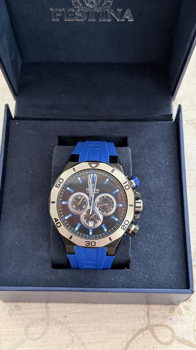 Festina Orologi: Orologio Festina Uomo Cronografo Blu  – Usato da Rümlang venduto da Azzard86 1