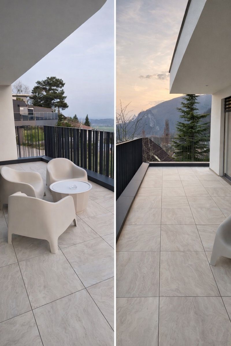 Rivestimenti per pavimenti: AKTION Terrassenplatten Travertino 20mm Stärke – Nuovo e nell'imballaggio originale da Aarau venduto da WR-Plus