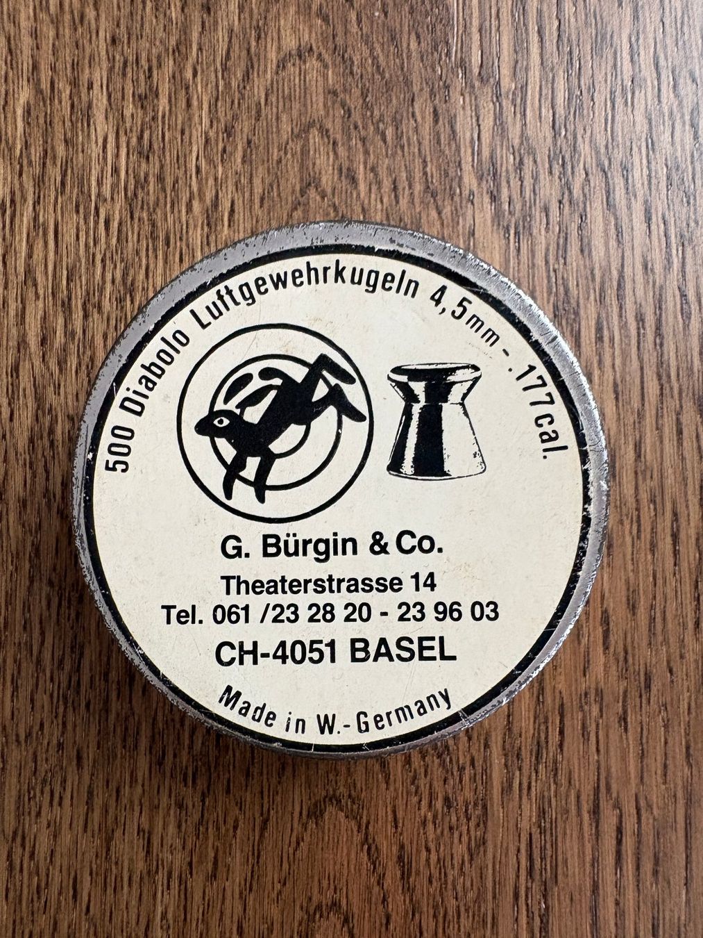 Tiro con l'arco: Diabolo Luftgewehrkugeln 4,5mm – Nuovo e nell'imballaggio originale da Dornach venduto da Hofleur