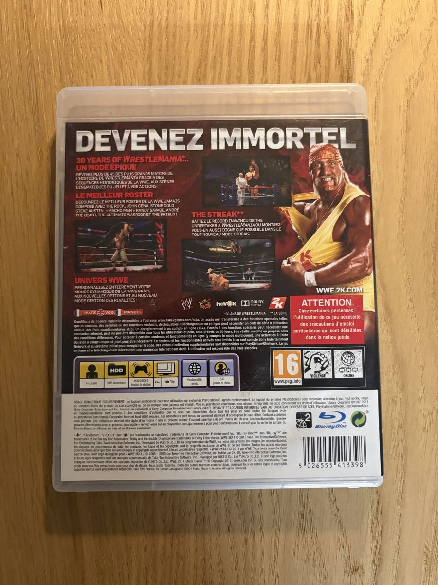Sony Giochi: WWE 2K14 - PlayStation 3 – Usato da Pully venduto da FunkyGames 1