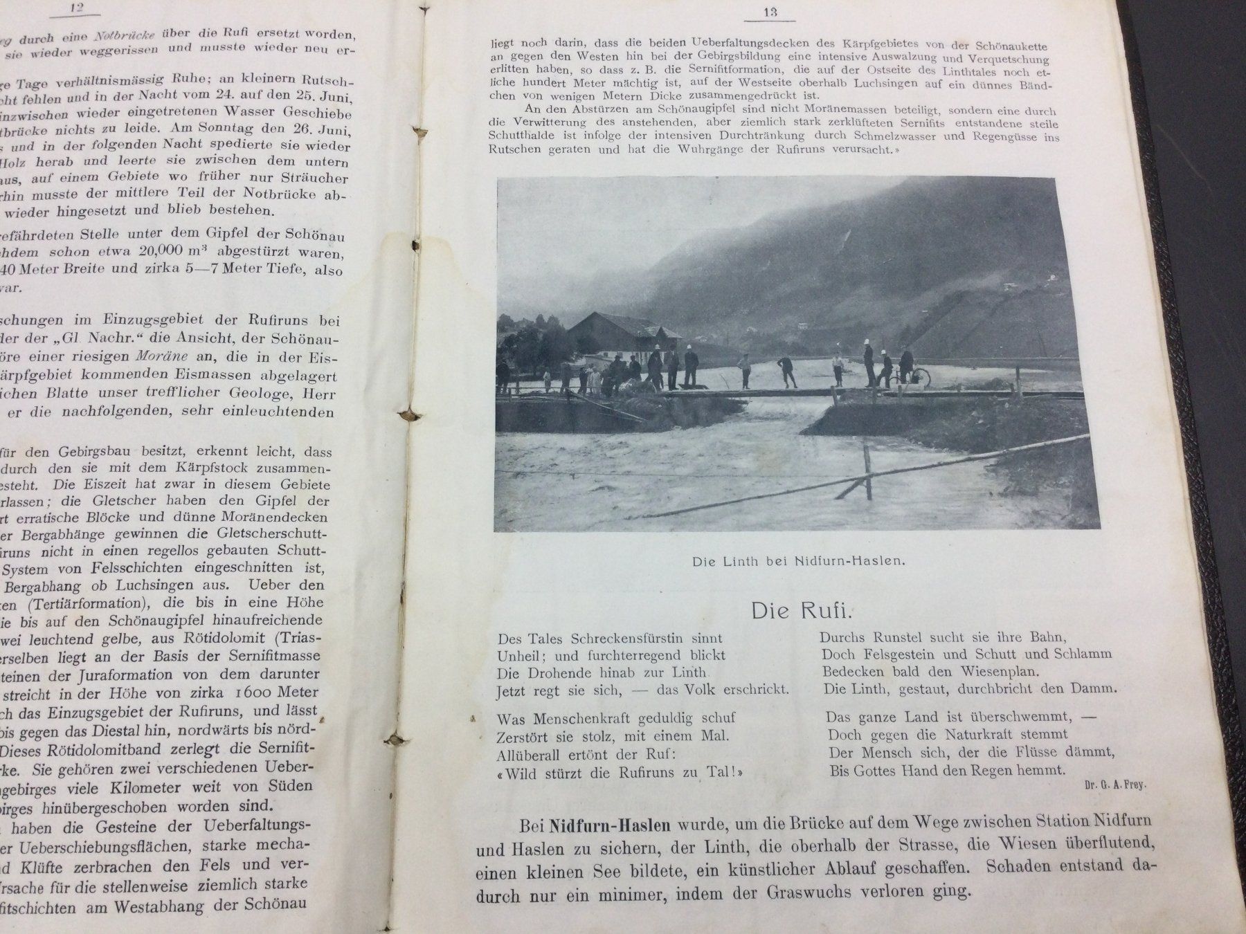 Cartoline postali: Die Wasser- Katastrophe im Kanton Glarus von 1910 – Usato da Wangen SZ venduto da kuriosum12 2