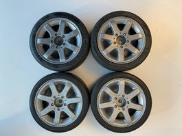 Reifen-Felgen Set 4 Stk. Tamiya etc. Vintage