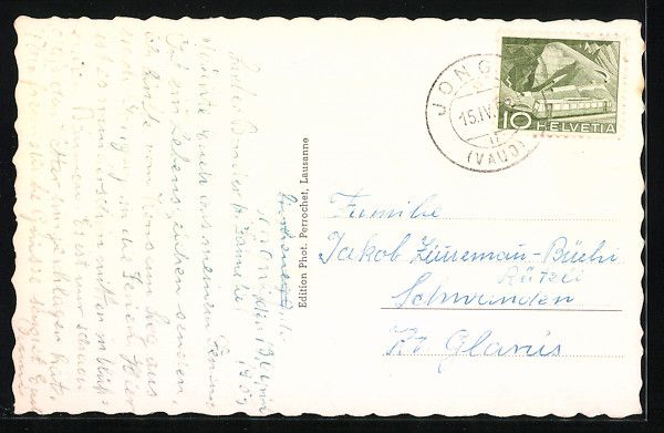 Cartes postales: AK Jongny, Maison de vacances Co-op – D'occasion à Berlin par bartko-reher 1