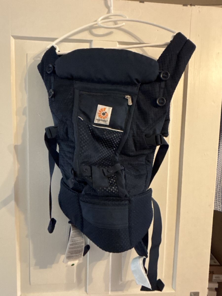 Ergo Baby Marsupi portabebè: Ergobaby Adapt Trage Soft Flex Mesh Midnight Blue – Nuovo (secondo la descrizione) da Marbach SG venduto da SteJas