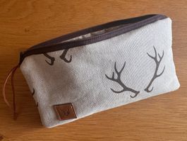 Handmade Täschchen – Geweih natur