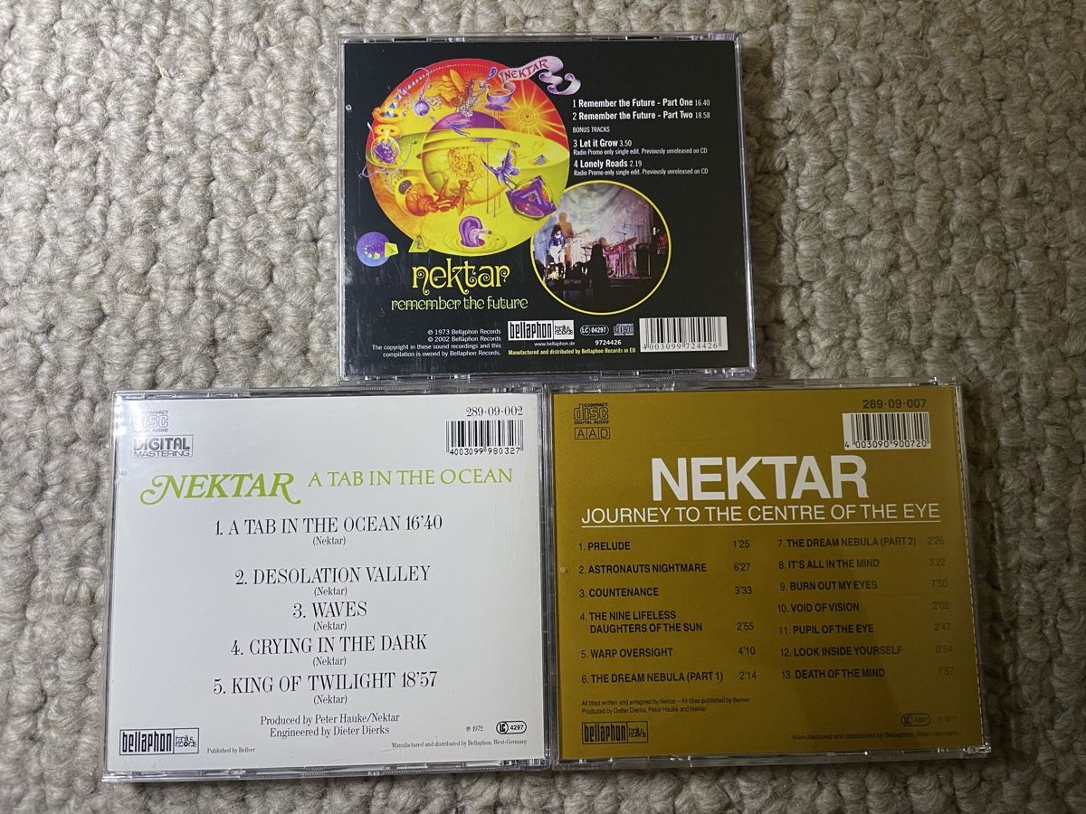 CD: 3x Nektar – Usato da Reinach AG venduto da trigger7811 1