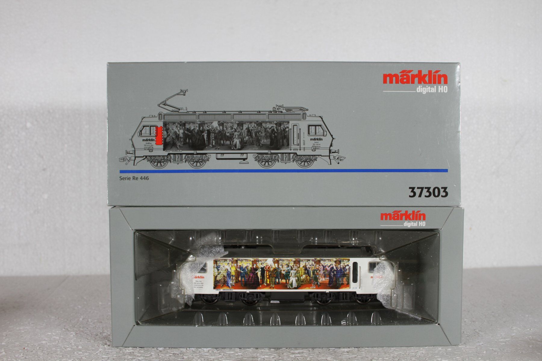 Märklin Modellini di ferrovie: Märklin 37303 Re 4/4 IV, 446 SOB Digital – Usato da Triesen venduto da gleis8 8