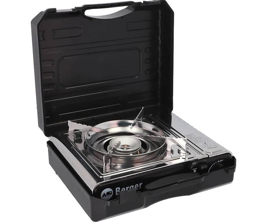 Cucine complete: Berger Kartuschenkocher Stromboli – Usato da Windisch venduto da Gravit