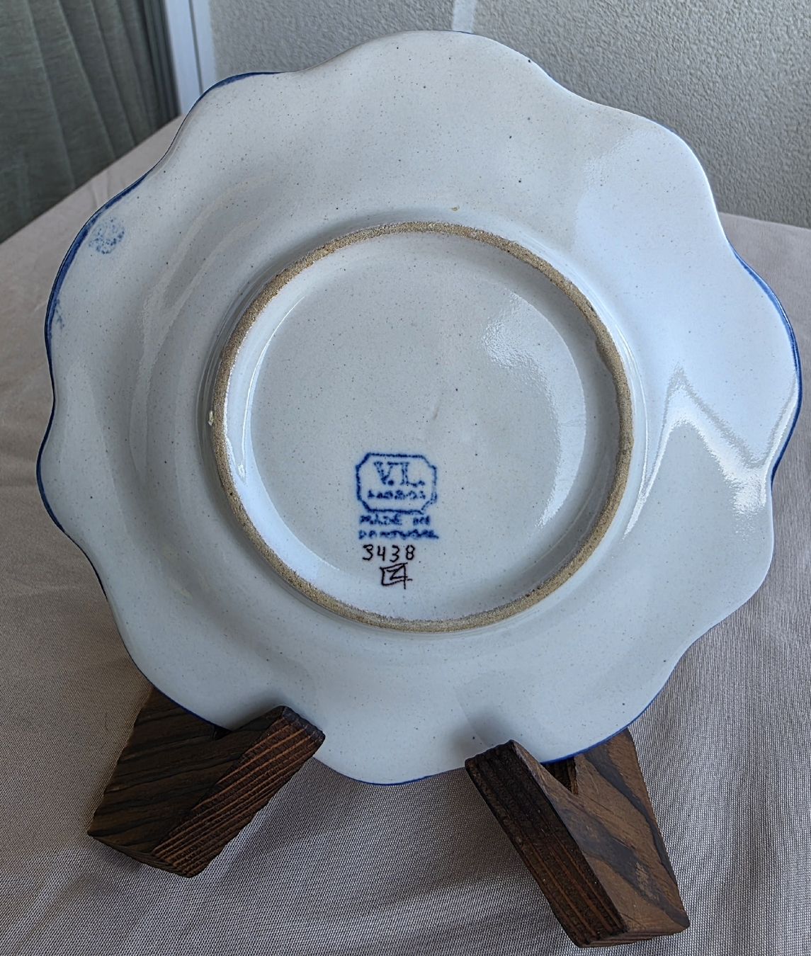Teller: Superbe Assiette Vintage en Faïence – Gebraucht aus Cortaillod von Amira_Nad 1