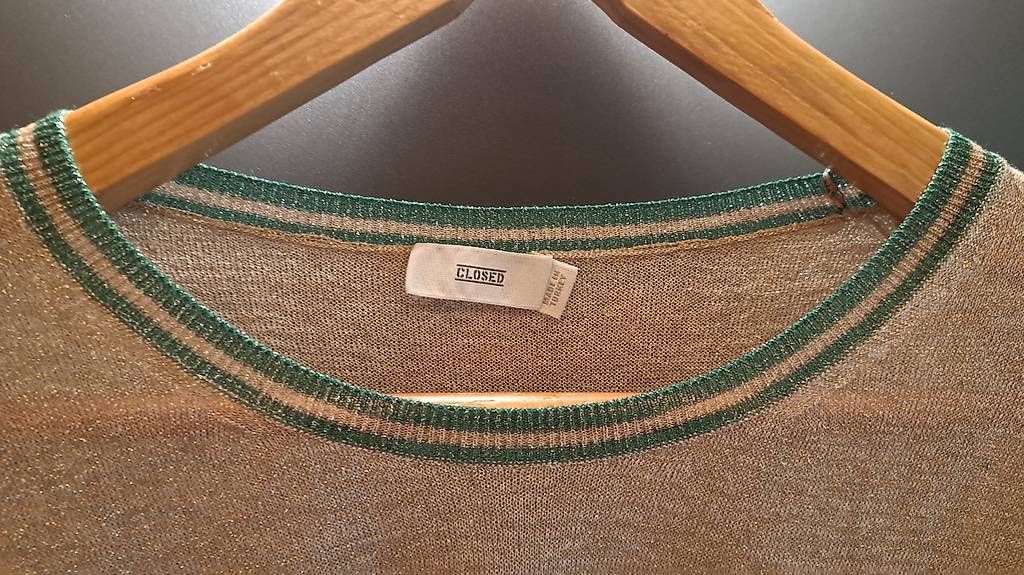 Maglioni & Felpe: Goldener Pullover von Closed – Usato da Lützelflüh-Goldb venduto da tomwunderlich 1