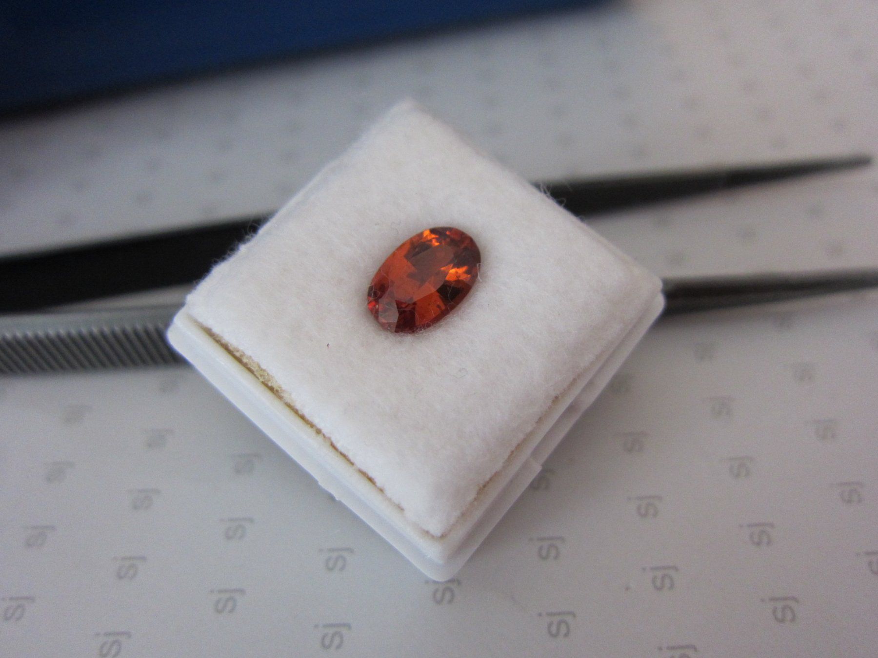 Pietre preziose: Hessonit Granat 1.53 ct VS - Sale – Nuovo e nell'imballaggio originale da Zürich venduto da Coloursofceylon 2