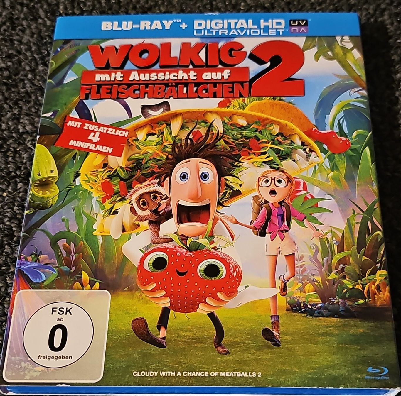Alle DVDs: Wolkig mit Aussicht auf Fleischbällchen 2 Blu-ray – Gebraucht aus Ruswil von jan_bxl5