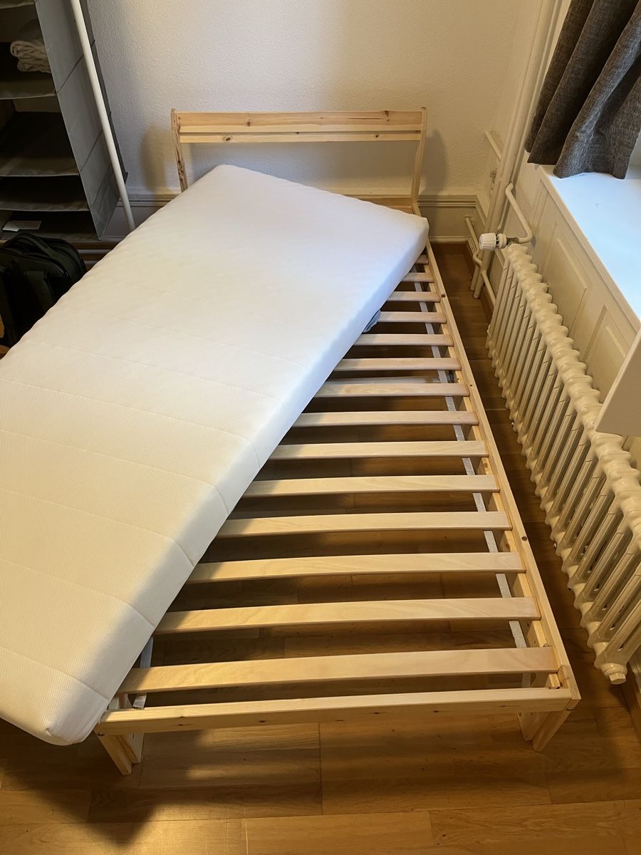 Ikea Letti: Bett mit Lattenrost und Matratze – Usato da Zürich venduto da ren_wz2b 1