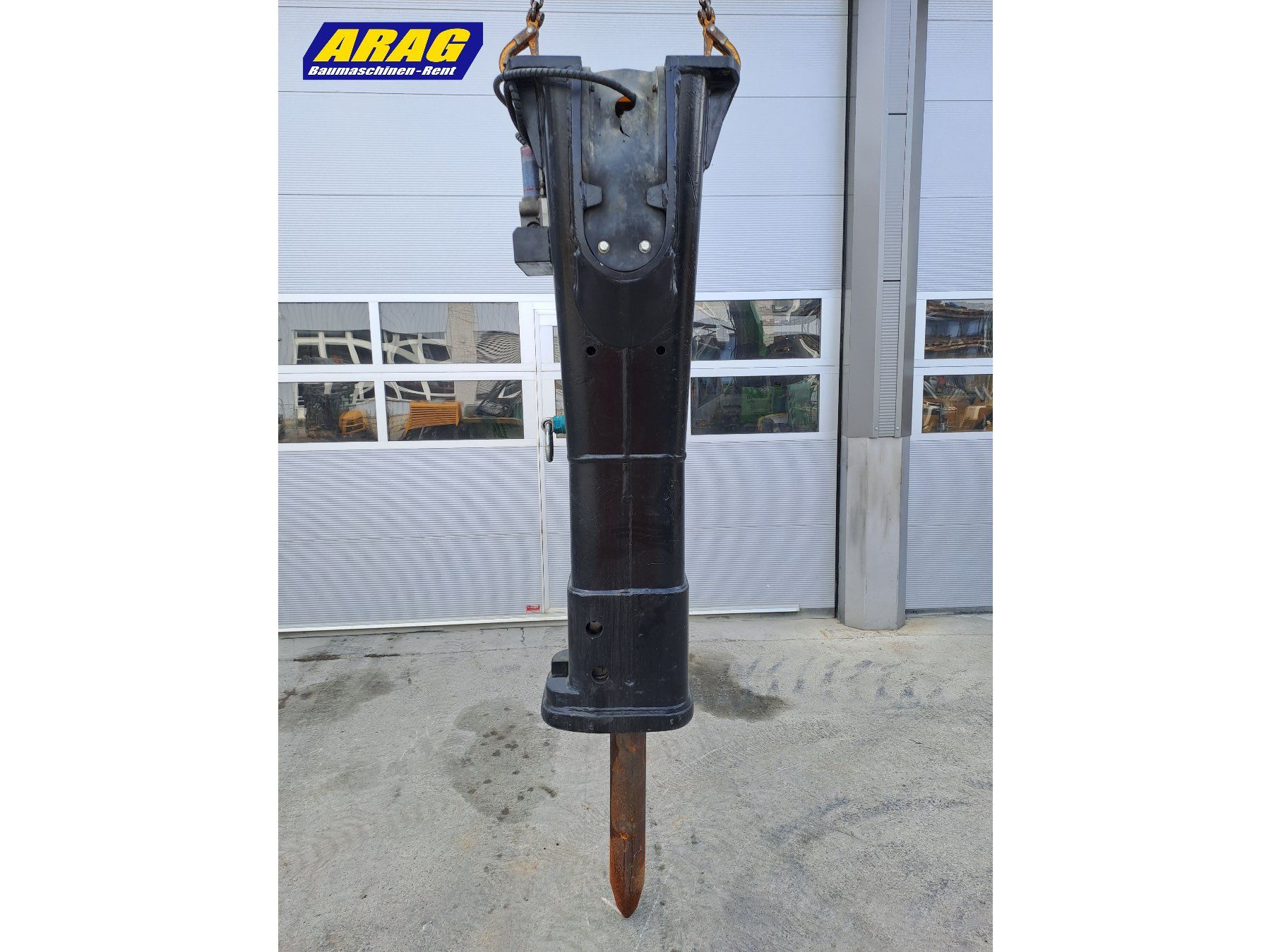 Tutte le macchine: Cat H120CS Hydraulikhammer – Usato da Hasle LU venduto da Arag08 2